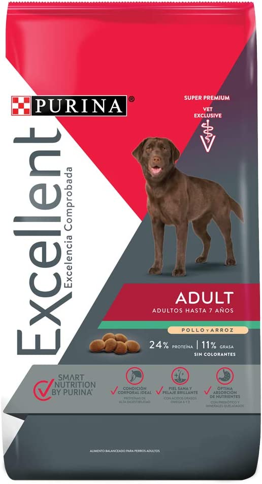 PURINA EXCELLENT ADULTO POLLO 20 KGS.