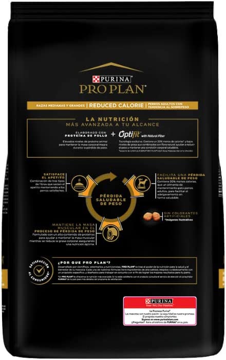 Pro Plan Comida para Perros Reduced Calorie, Todas las Razas OptiFit, 13 kg