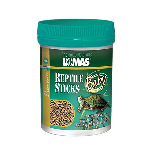 REPTILE STICKS BABY 40 GRS. EN BOTE